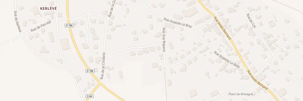 Plan du 16 Rue Anjela Duval à Plouha