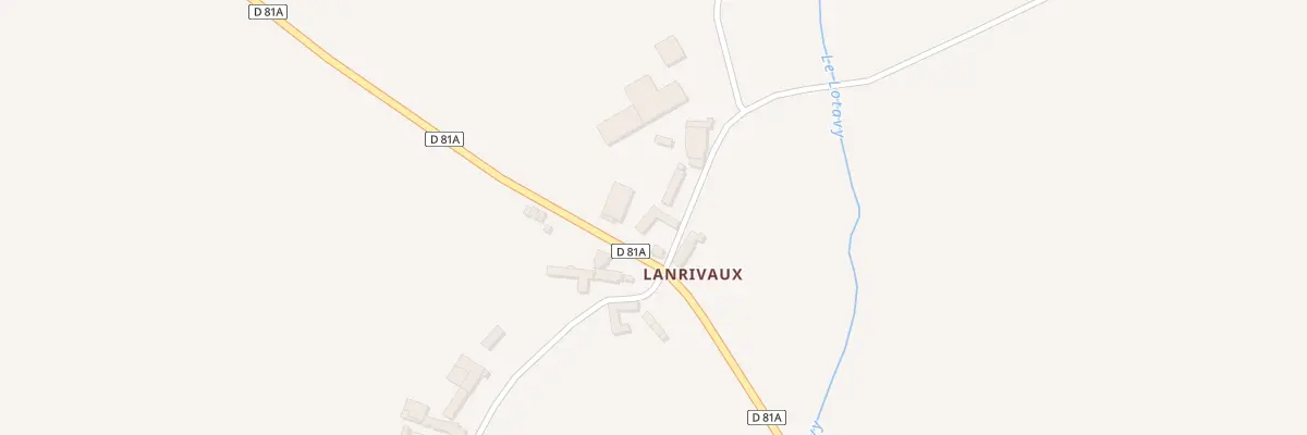 Plan du 8 Lanrivaux à Saint-Connec