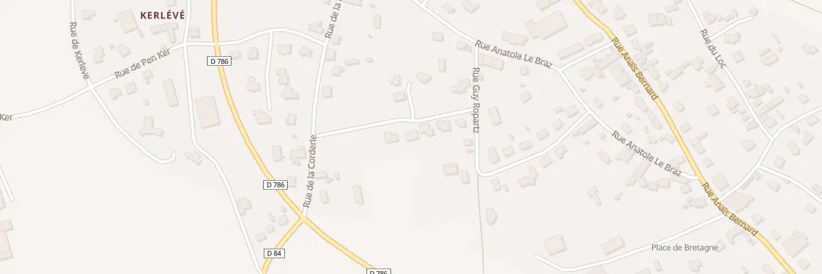Plan du 12 Rue Anjela Duval à Plouha
