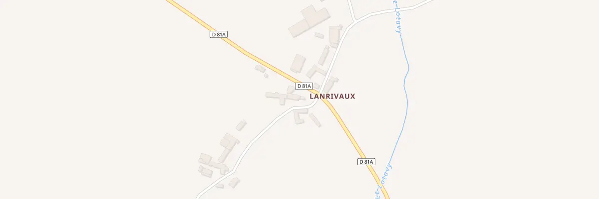 Plan du 31 Lanrivaux à Saint-Connec