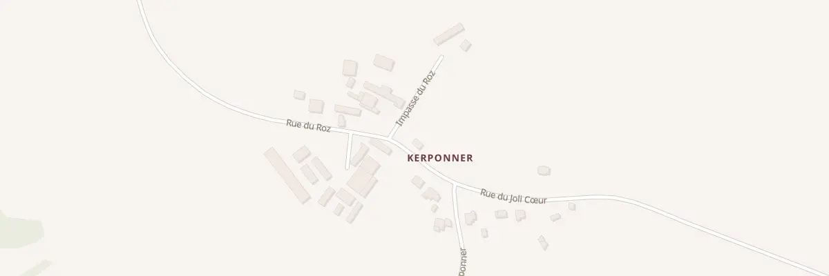 Plan du 2 Rue du Roz à Noyal-Pontivy