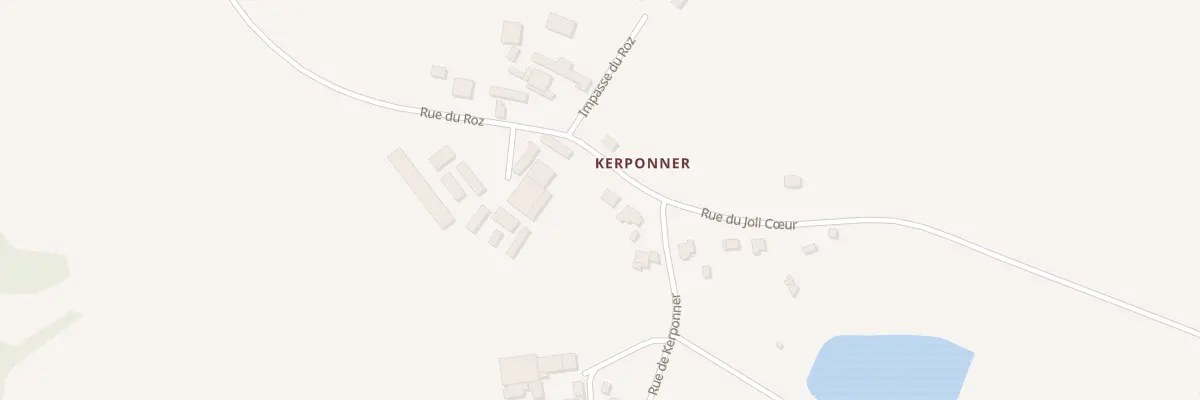 Plan du 3 Rue du Roz à Noyal-Pontivy