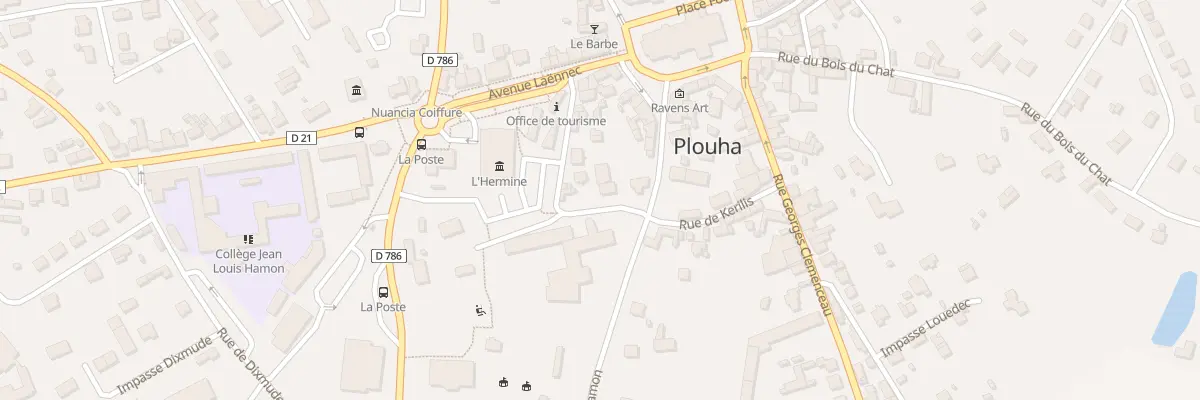 Plan du 3 Rue du Chanoine Dagorn à Plouha