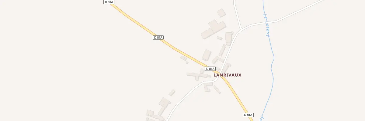 Plan du 35 Lanrivaux à Saint-Connec