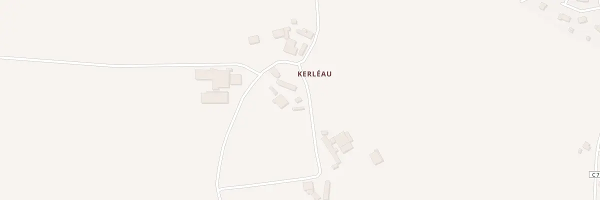 Plan du 25 Kerléau à Saint-Connec