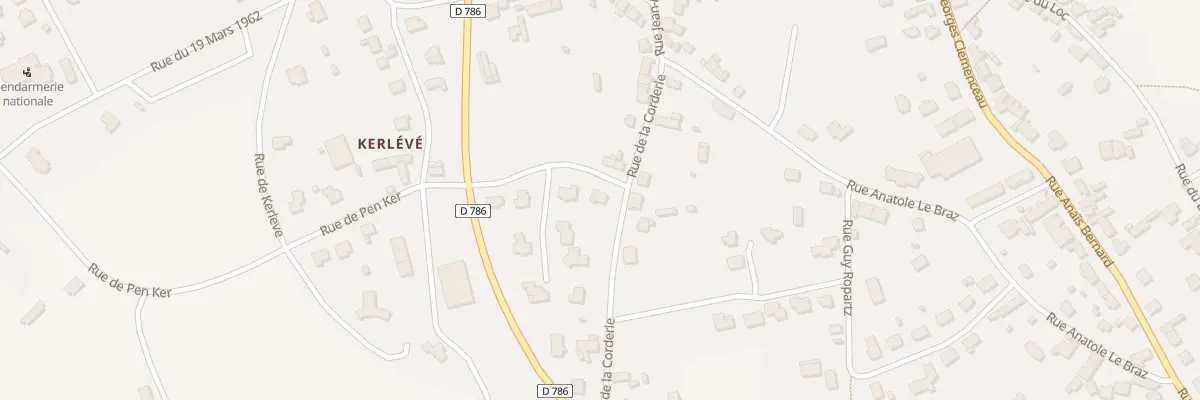 Plan du 54 Rue de Pen Ker à Plouha