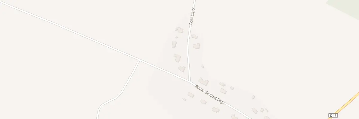 Plan du 27 Coët Digo à Plumergat