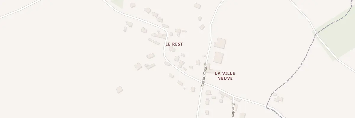 Plan du 17 Le Rest à Tréguidel