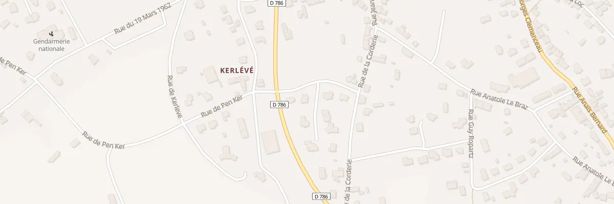 Plan du 46 Rue de Pen Ker à Plouha