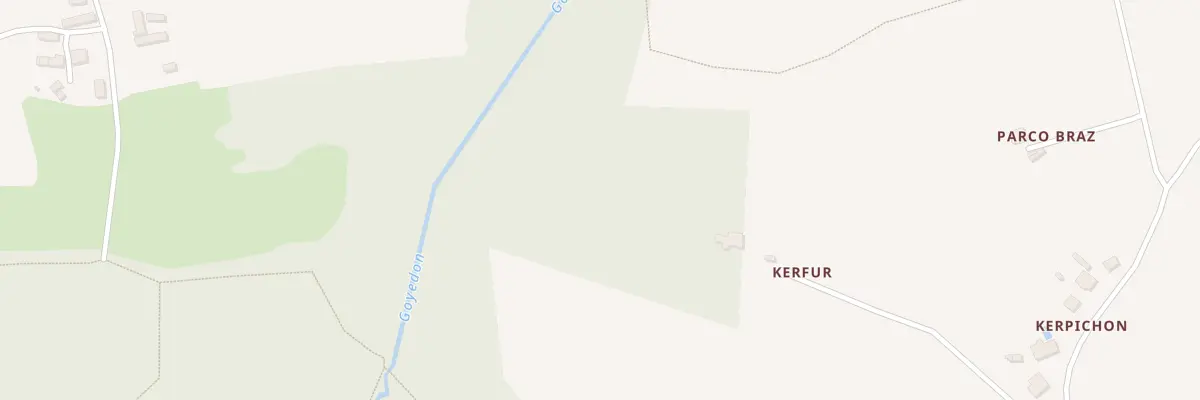Plan du 5116 Kerfur à La Chapelle-Neuve