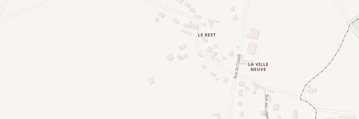 Plan du 16 Le Rest à Tréguidel