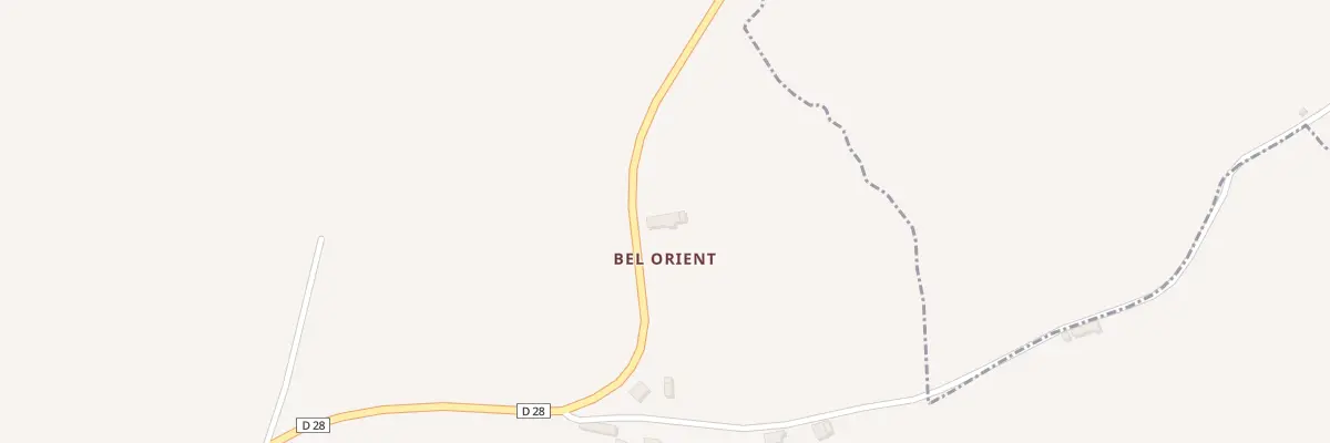 Plan du 5216 Bel Orient au Fœil