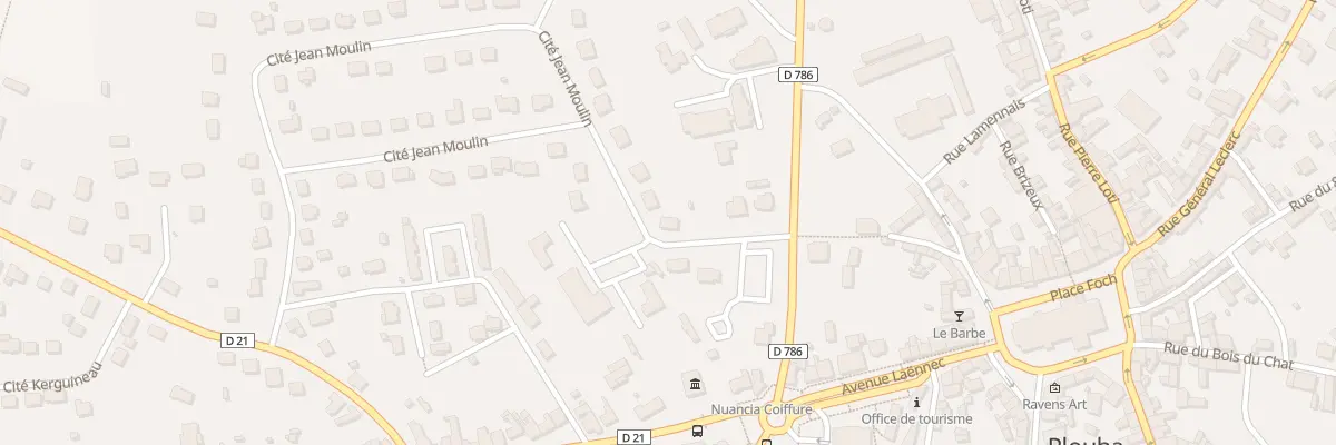 Plan du 65 Cité Jean Moulin à Plouha