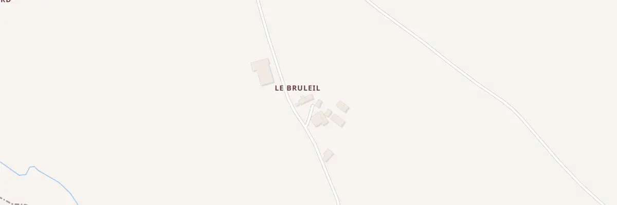 Plan du 12 Le Bruleil à Lanfains