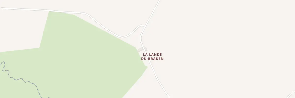 Plan du 2 La Lande des Prés à Saint-Connec