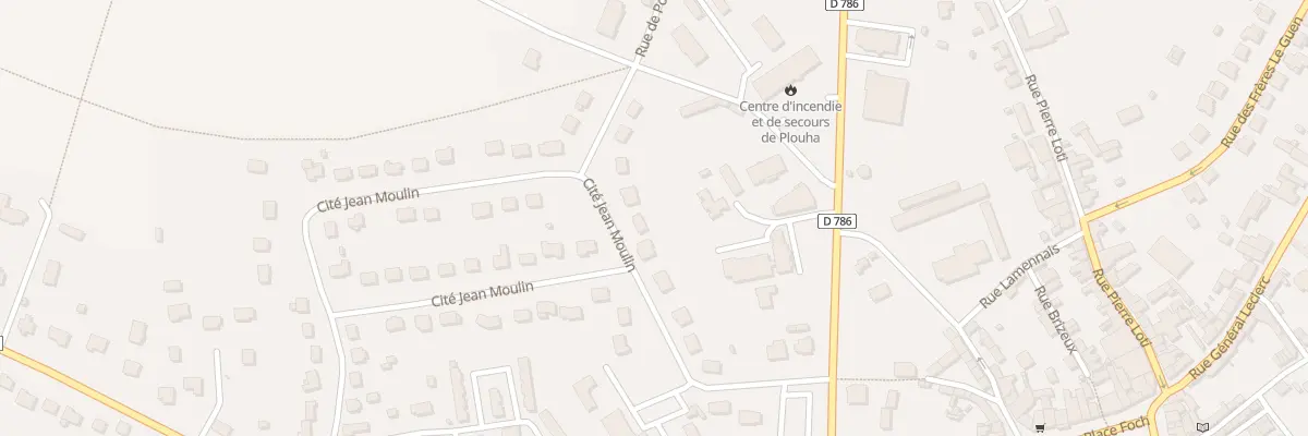 Plan du 55 Cité Jean Moulin à Plouha