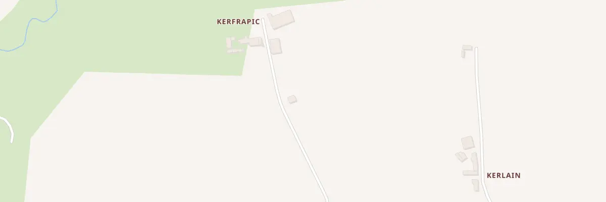 Plan du 2 Kerfrapic à Saint-Connec