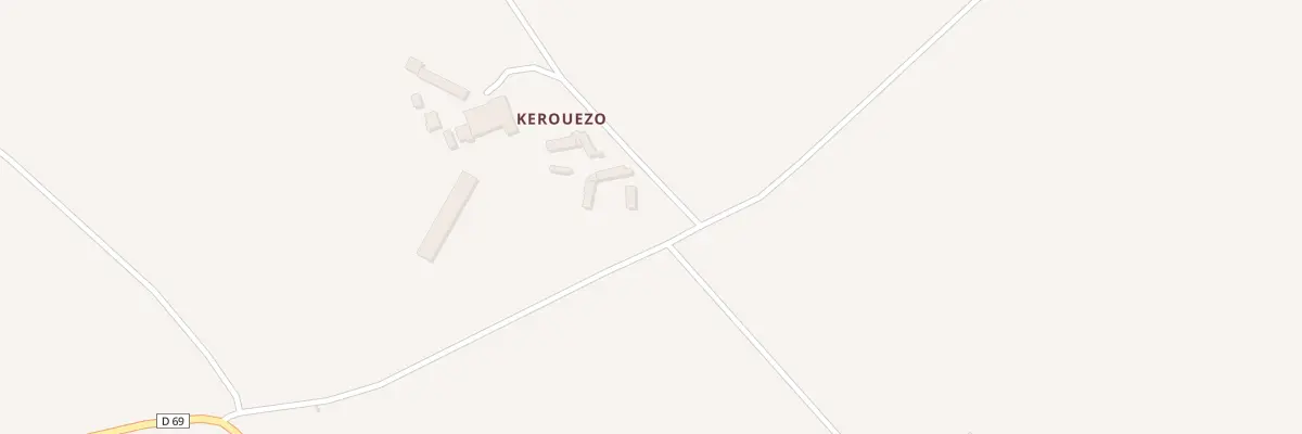 Plan du 48 Kerouézo à Merléac