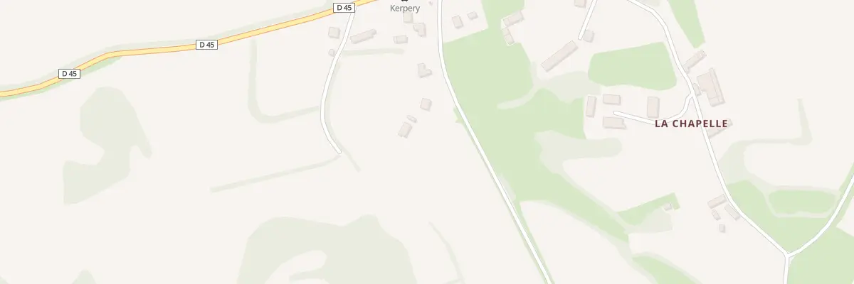 Plan du 10 Kerpery à Cohiniac