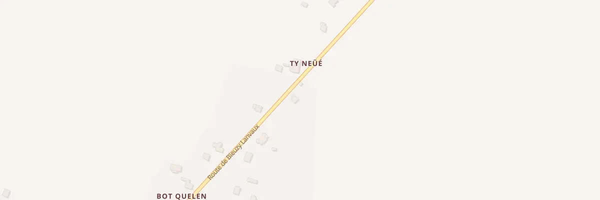 Plan du 24 Ty Neuhe à Brandivy