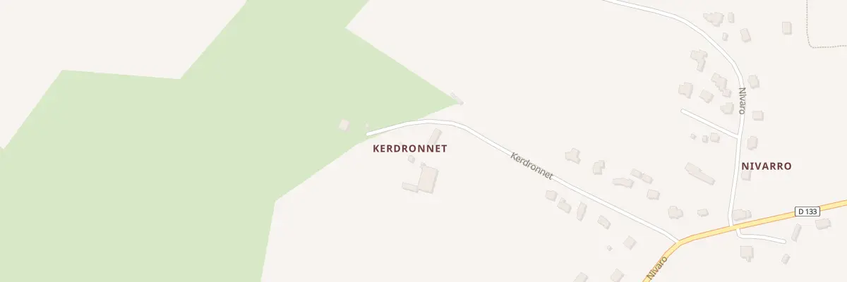 Plan du 5149 Kerdronnet à Plumergat