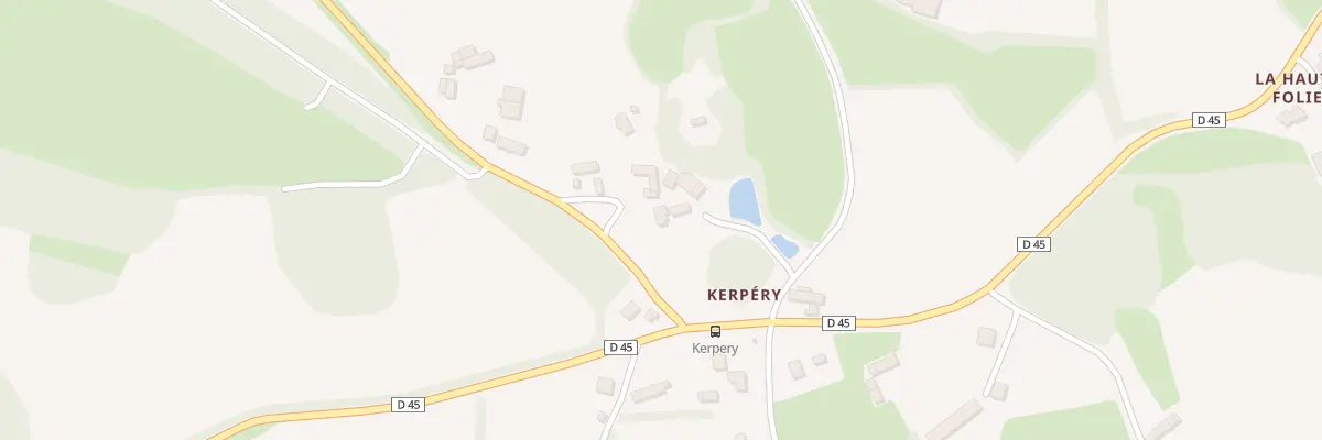Plan du 19 Kerpery à Cohiniac