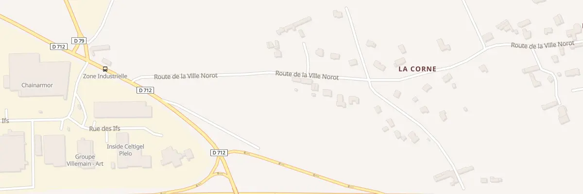 Plan du 4 La Ville Noro à Plélo
