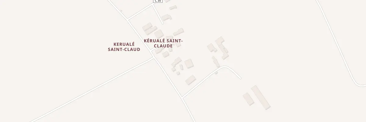 Plan du 1211 Keraluy Saint Claude à Pluméliau-Bieuzy