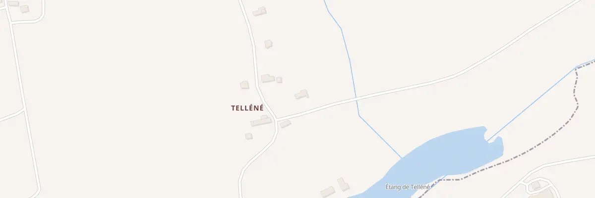 Plan du 5284 Tellene à Guénin