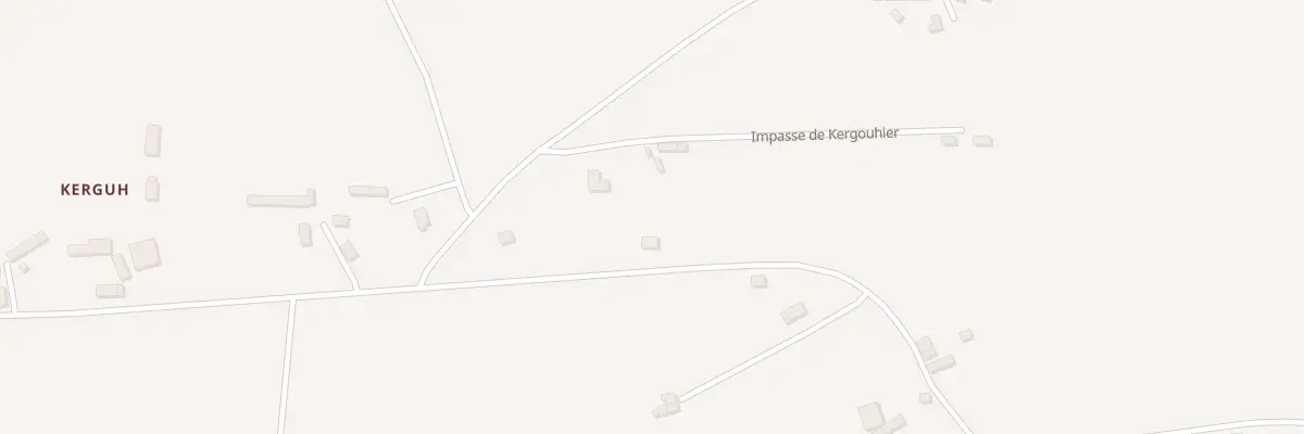Plan du 175 Kergoet à Pluméliau-Bieuzy
