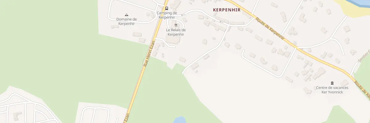 Plan du 8 Kerpenhir à Locmariaquer