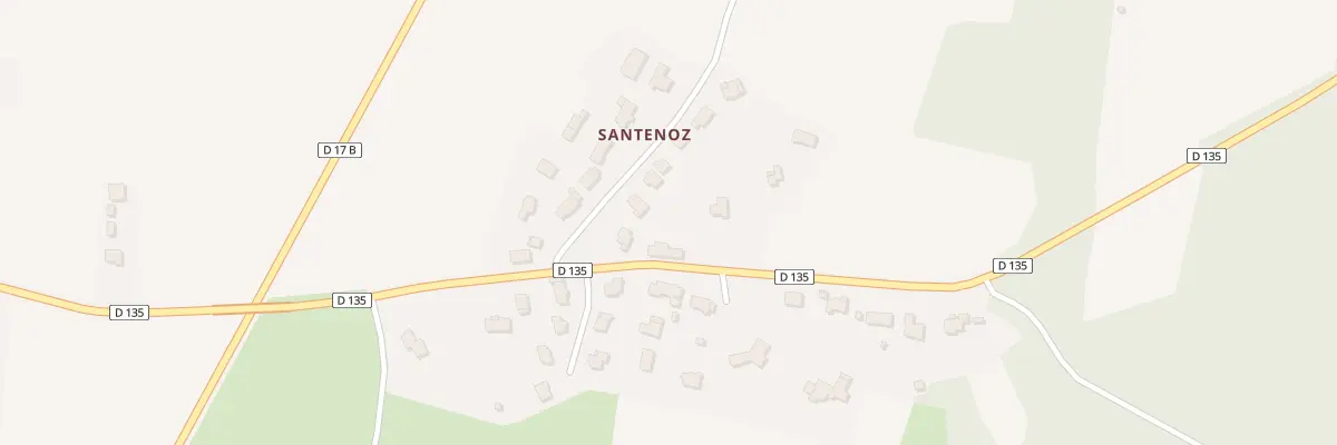 Plan du 5 Rue de Santenoz à Pluneret