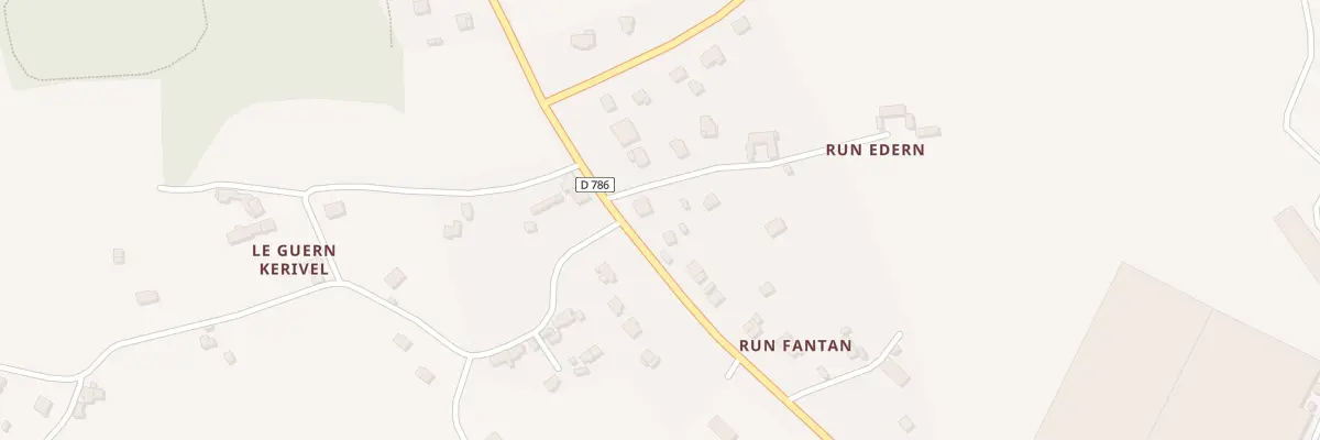 Plan du 22 Run Fantan à Plouha