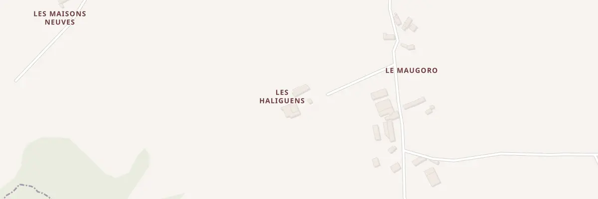 Plan du 5181 Haliguens à Plouvara