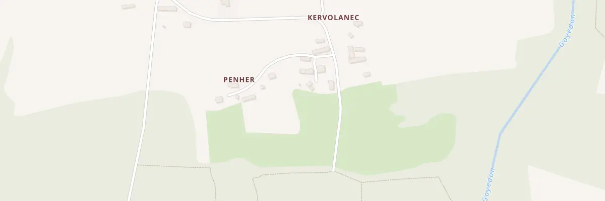 Plan du 5201 Kervolanec à La Chapelle-Neuve
