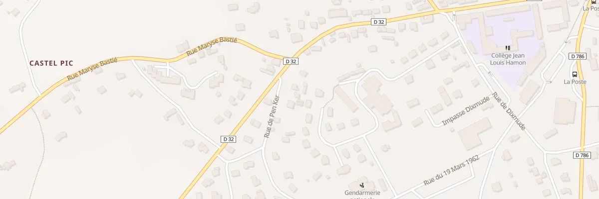 Plan du 3 Rue de Pen Ker à Plouha