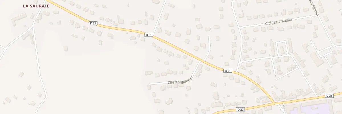 Plan du 21 Rue de Kermaria An Isquit à Plouha
