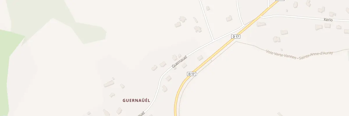 Plan du 23 Guernauël à Plumergat