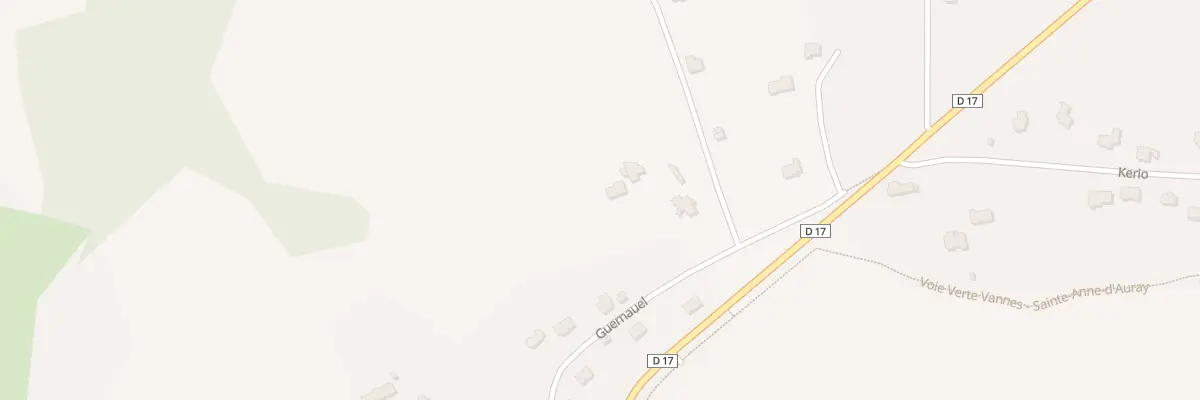 Plan du 27 Guernauël à Plumergat