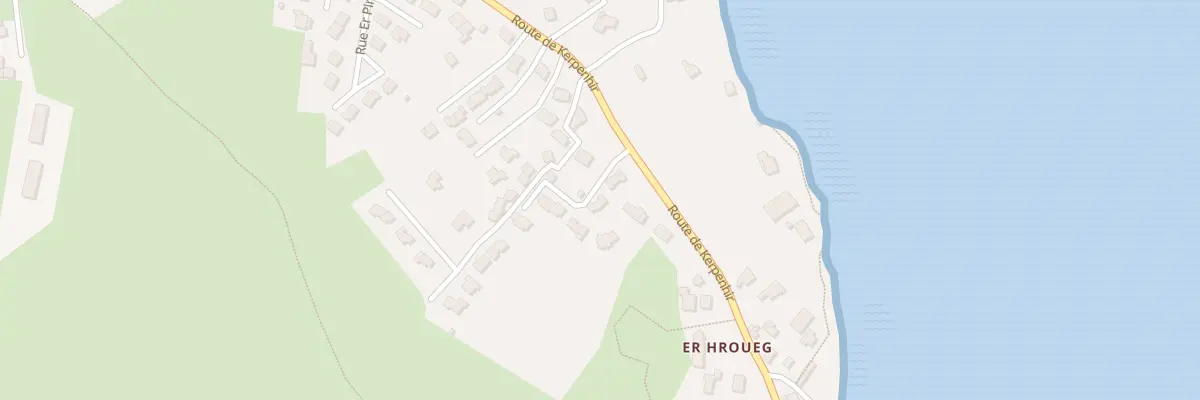 Plan du 6119 Rte de Kerpenhir à Locmariaquer