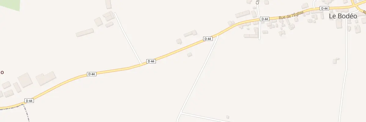 Plan du 5106 Le Bas du Bourg au Bodéo