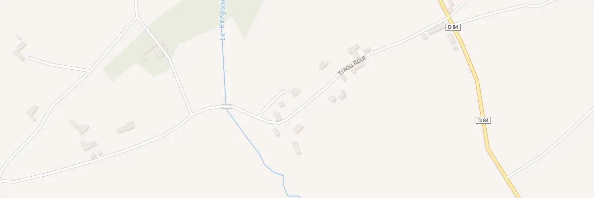 Plan du 5111 Traou Rout à Pléguien