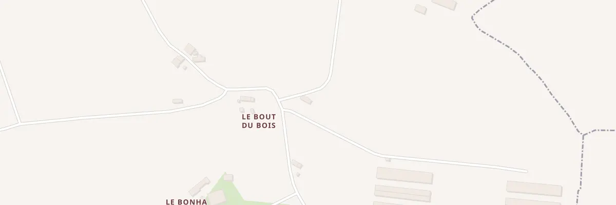 Plan du 6 Le Bout du Bois à La Harmoye