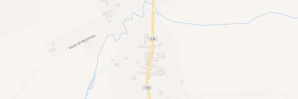 Plan du 364 Kerbellec à Pléguien