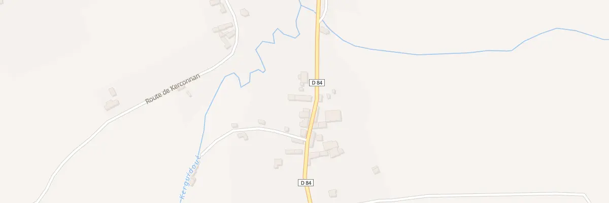 Plan du 366 Kerbellec à Pléguien