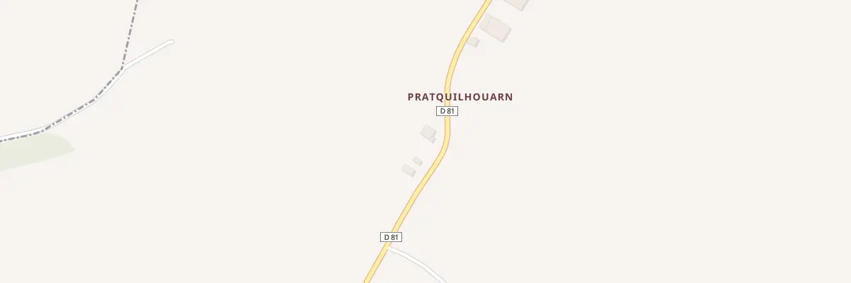 Plan du 2 Prat Quilhouarn à Saint-Connec