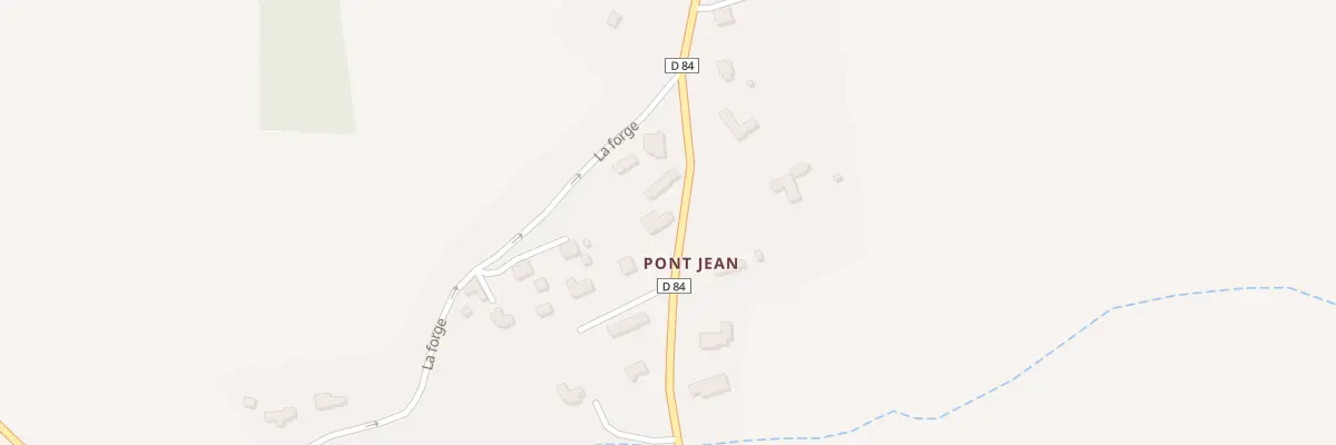 Plan du 11 Pont Jean à Pléguien