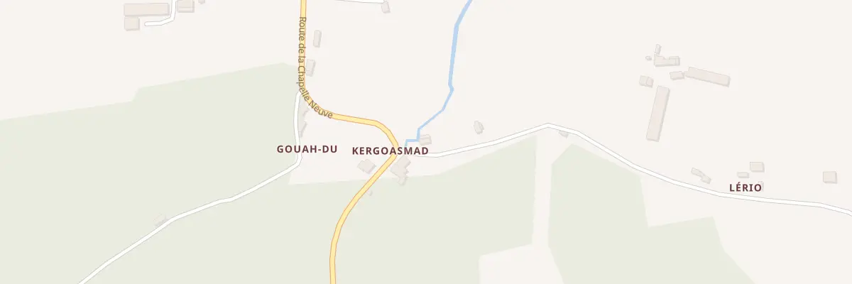 Plan du 5169 Kergoasmat à La Chapelle-Neuve