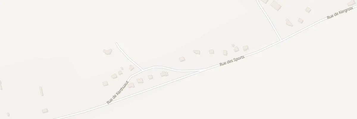 Plan du 1 Rue des Sports à Saint-Thuriau