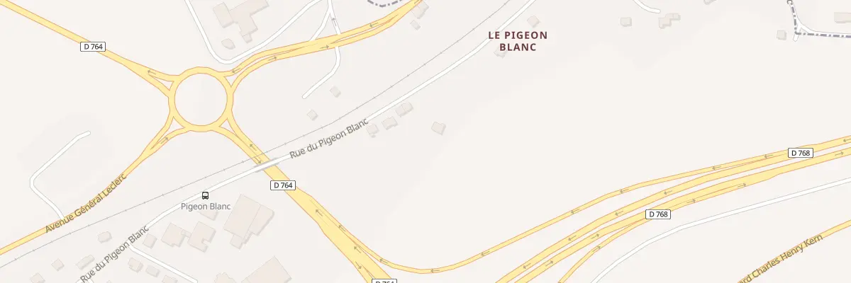 Plan du 108 Rue du Pigeon Blanc à Pontivy